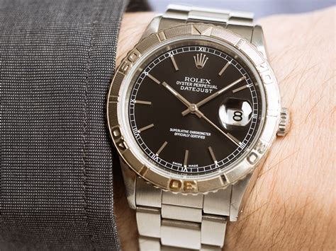 rolex datejust thunderbird review|rolex turn o graph bezel.